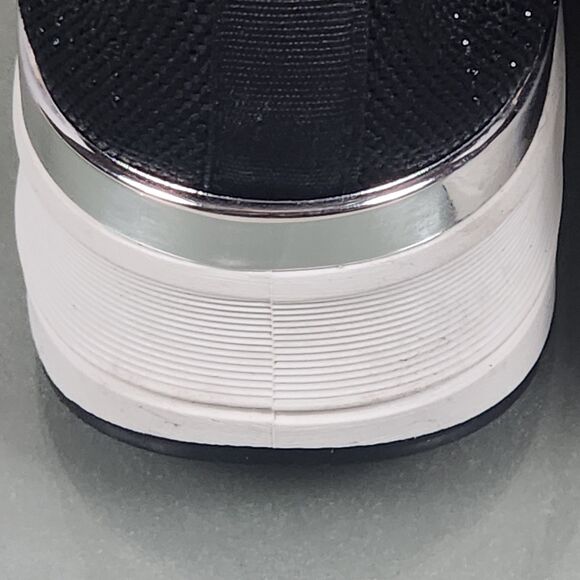 Tommy Bahama Black Knit Slip On Sneakers Womens Size 10 Comfort Shoes - Picture 5 of 11